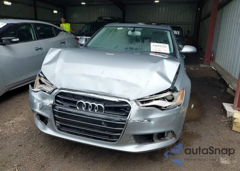 2013 Audi A6 3.0T Premium z USA, uszkodzony, nr VIN WAUGGAFC1DN109011